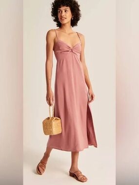 Abercrombie & Fitch | Dresses | Pintuck Flowy Maxi Dress | Poshmark
